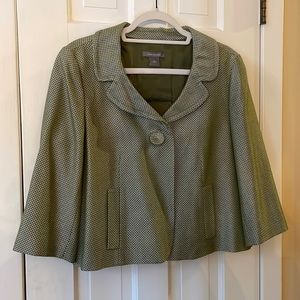Ann taylor cropped jacket